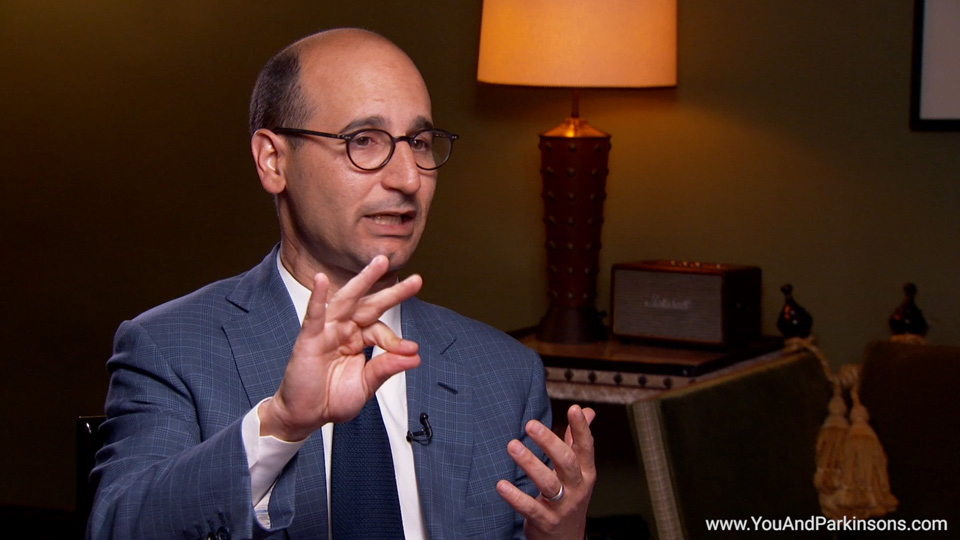 What happens during a physical exam for Parkinson’s?